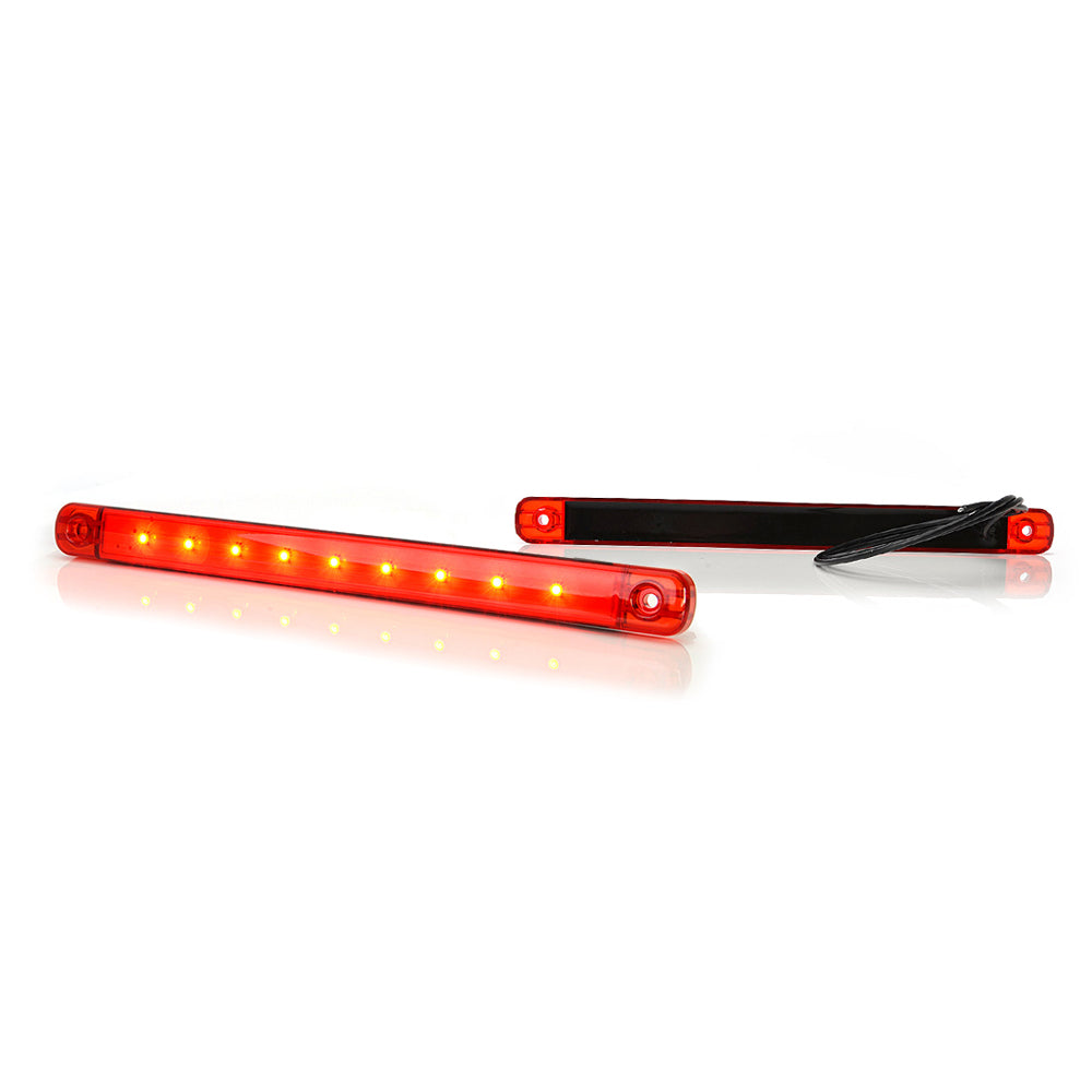 HELYZETJELZŐ LÁMPA LED 718 W97.4, 12V-24V, PIROS WAS HELYZETJELZŐ