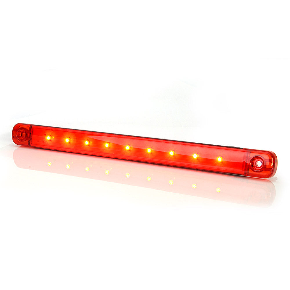 HELYZETJELZŐ LÁMPA LED 718 W97.4, 12V-24V, PIROS WAS HELYZETJELZŐ