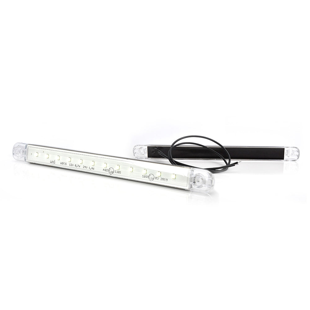 HELYZETJELZŐ LÁMPA LED 722 W97.5, 12V-24V, FEHÉR VOLT HELYZETJELZŐ