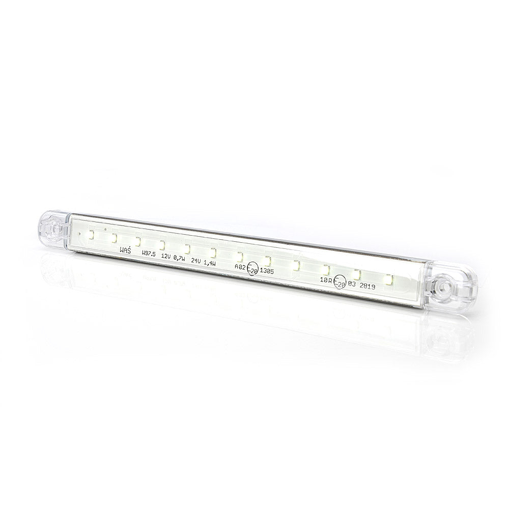 HELYZETJELZŐ LÁMPA LED 722 W97.5, 12V-24V, FEHÉR VOLT HELYZETJELZŐ
