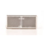 CATADIOPTRU DREPTUNGHIULAR CU ADEZIV, 846 UP96x42, ALB WAS