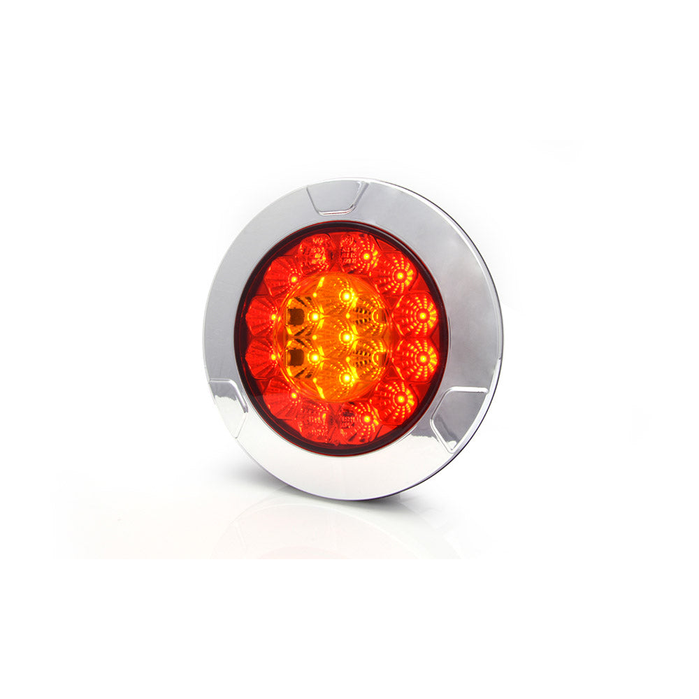 TÖBBFUNKCIÓS HÁTSÓ LED LÁMPA 980 W131, 12V-24V, JELZŐ / FÉK / WASH HELYZETJELZŐ