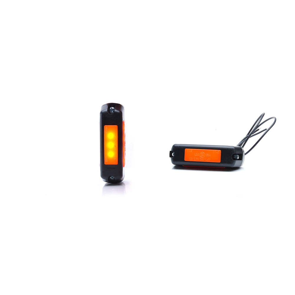 HELYZETJELZŐ LÁMPA LED 1080/I W140, 12V-24V, FEHÉR / PIROS / NARANCSSÁRGA HELYZETJELZŐ LÁMPA