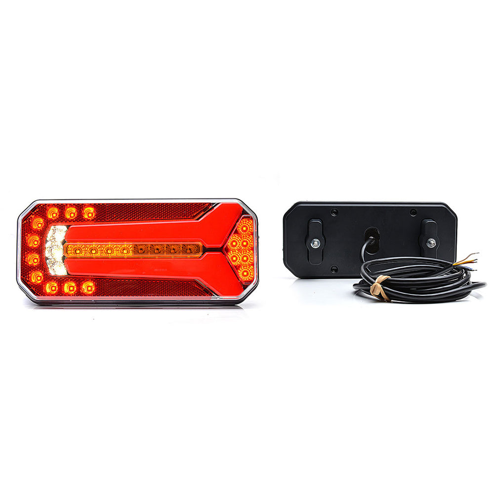TÖBBFUNKCIÓS LED HÁTSÓ LÁMPA DYNAMIC 1123 DD L/PC W150DD, 12V-24V, 5 FUNKCIÓ