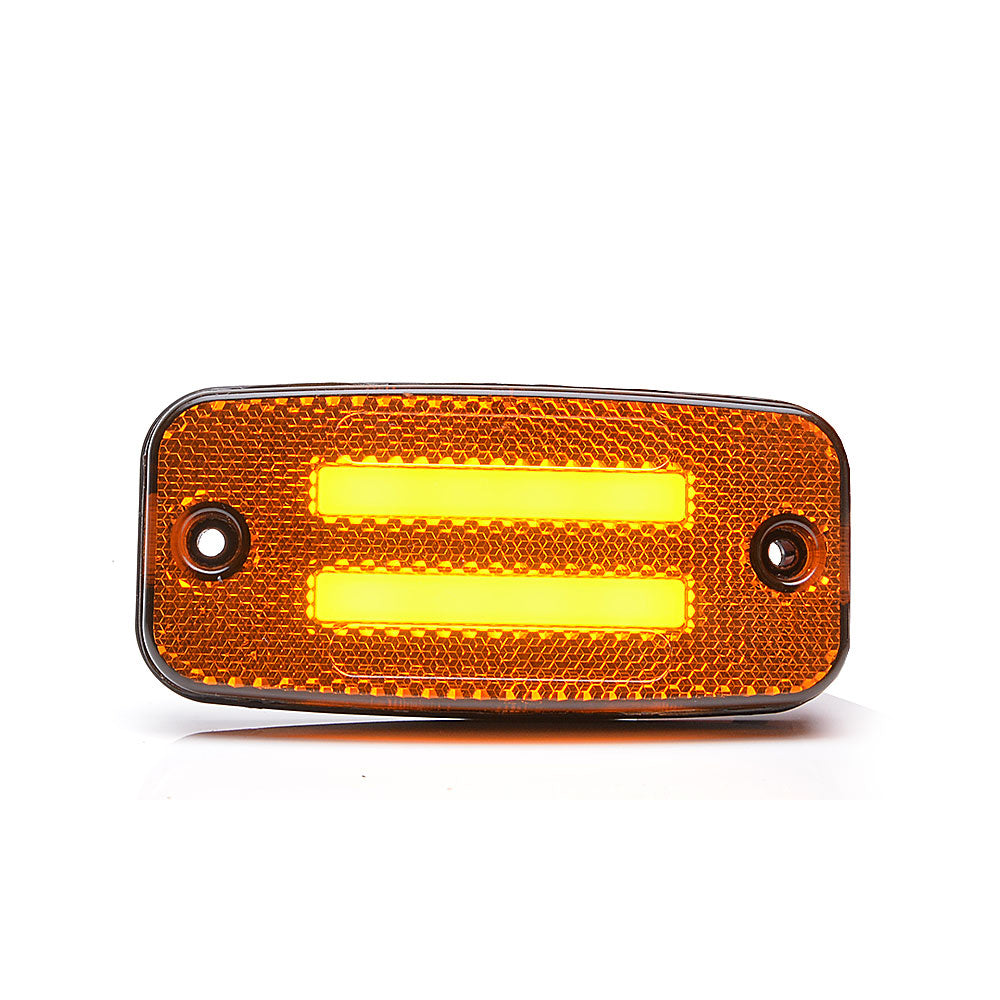 HELYSZÍN LÁMPA LED 1138 W158, 12V-24V, NARANCS SZÍNŰ VOLT