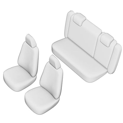 SET HUSE SCAUN UMBRELLA PENTRU SKODA OCTAVIA II FACELIFT 2010-2012 (BANCHETA FRACTIONATA) (FARA COTIERA SPATE)