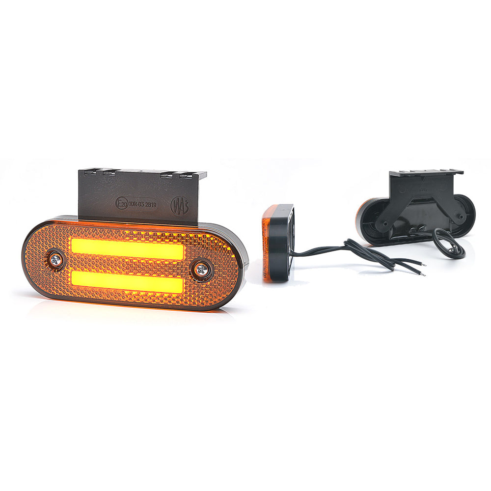 HELYSZÍN LÁMPA LED 1223 W175, 12V-24V, NARANCS SZÍNŰ VOLT