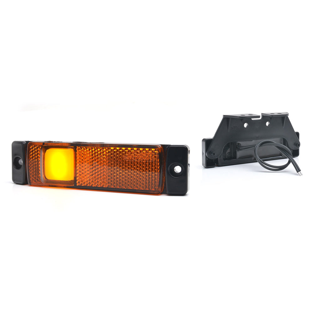 HELYZETJELZŐ LÁMPA LED 1235 W45, 12V-24V, NARANCS SZÍNŰ VOLT
