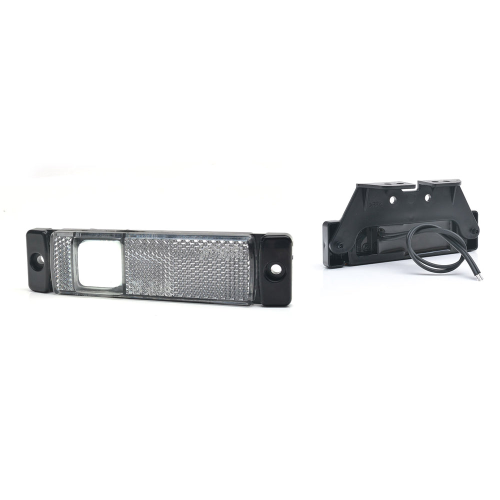 HELYZETJELZŐ LED 1237 W45NS, 12V-24V, FEHÉR VOLT HELYZETJELZŐ