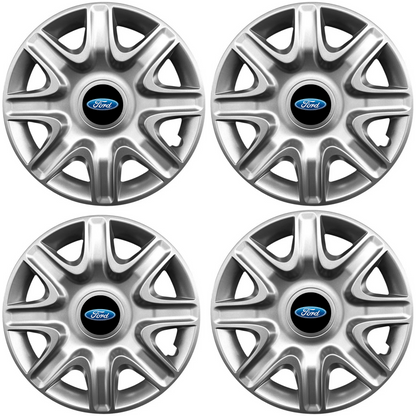 Set 4 Capace Roti 15 inchi (r15) Model 332, Compatibile Cu Ford
