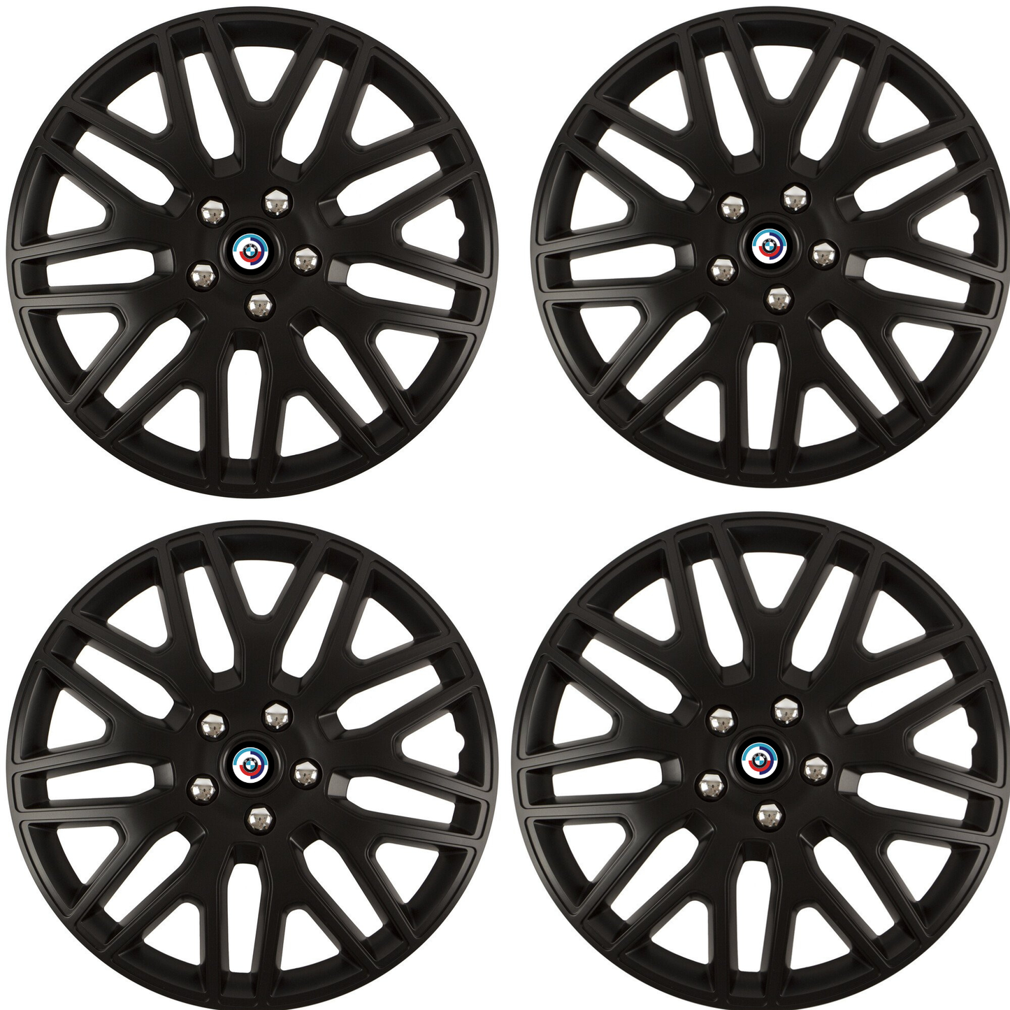 Set 4 Capace Roti 17 inchi (R17) Dakar Negru, Compatibile Cu BMW Npu