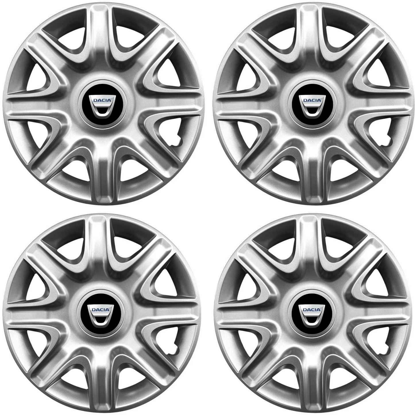 Set 4 Capace Roti 15 inchi (r15) Model 332, Compatibile Cu Dacia