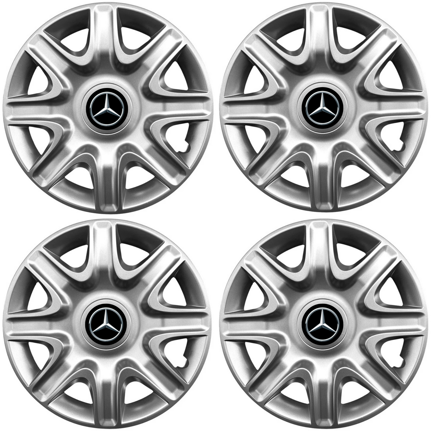 Set 4 Capace Roti 15 inchi (r15) Model 332, Compatibile Cu Mercedes-Benz