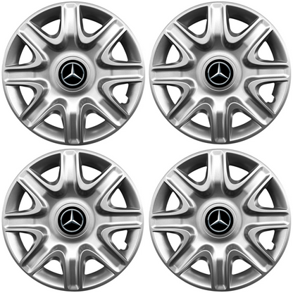 Set 4 Capace Roti 15 inchi (r15) Model 332, Compatibile Cu Mercedes-Benz