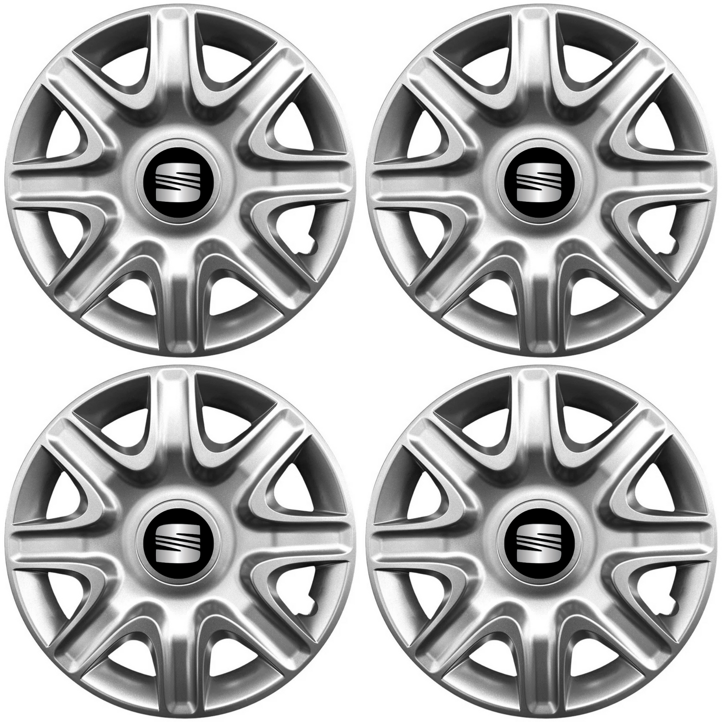 Set 4 Capace Roti 15 inchi (r15) Model 332, Compatibile Cu Seat