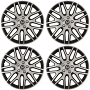 Set 4 Capace Roti 16 inchi (R16) Dakar Gri-Negru, Compatibile Cu Nissan