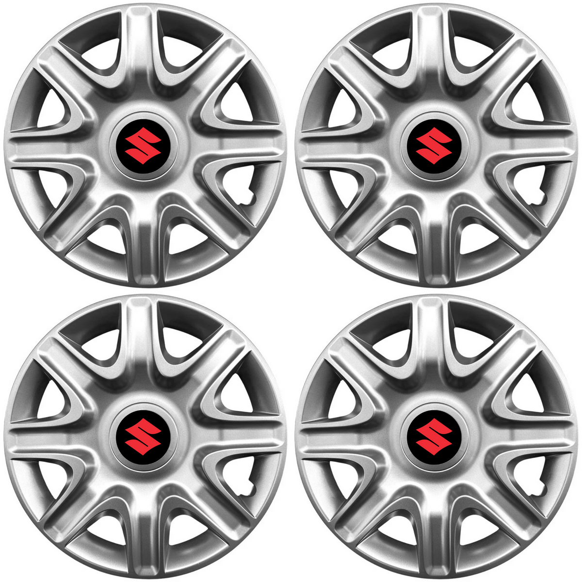 Set 4 Capace Roti 15 inchi (r15) Model 332, Compatibile Cu Suzuki