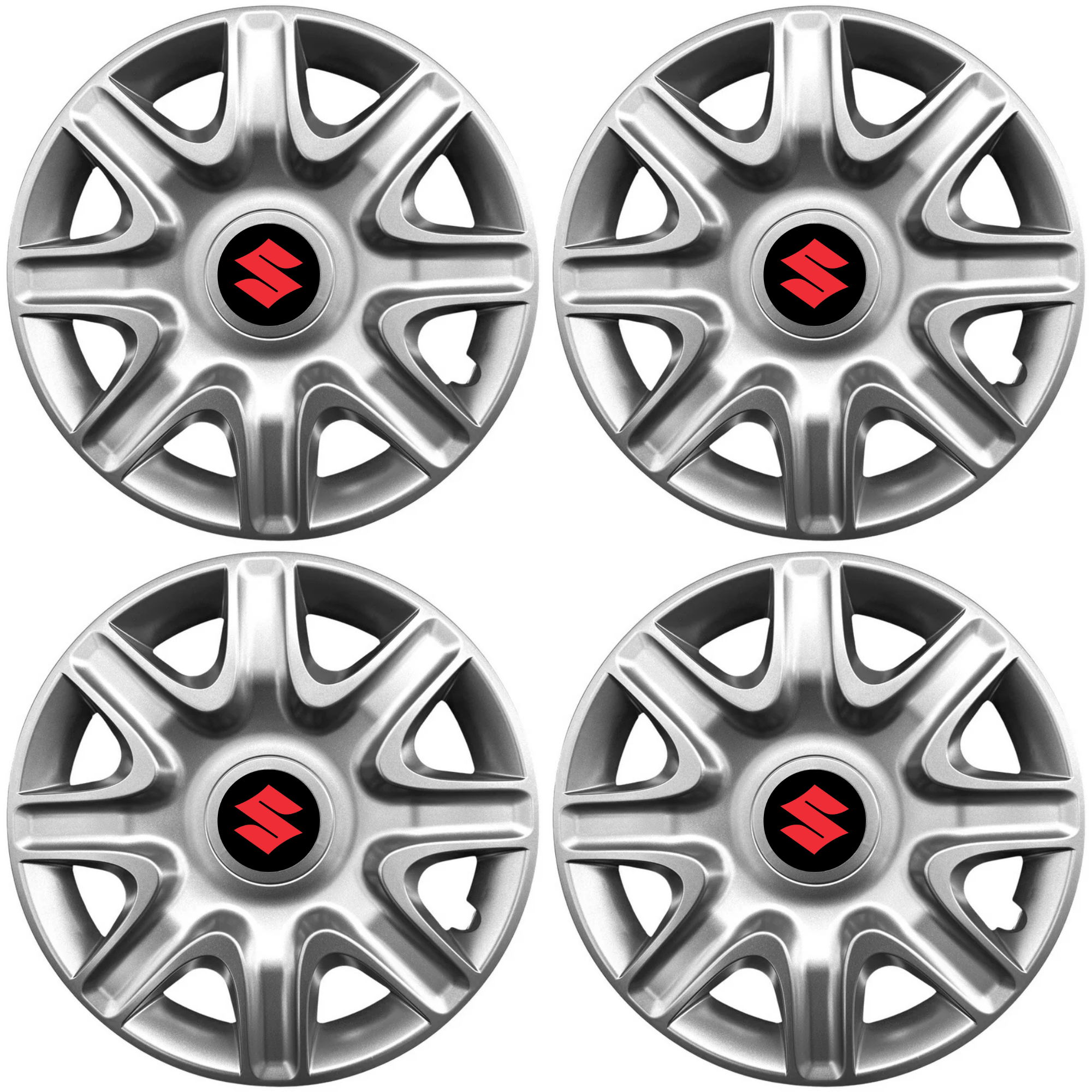 Set 4 Capace Roti 15 inchi (r15) Model 332, Compatibile Cu Suzuki