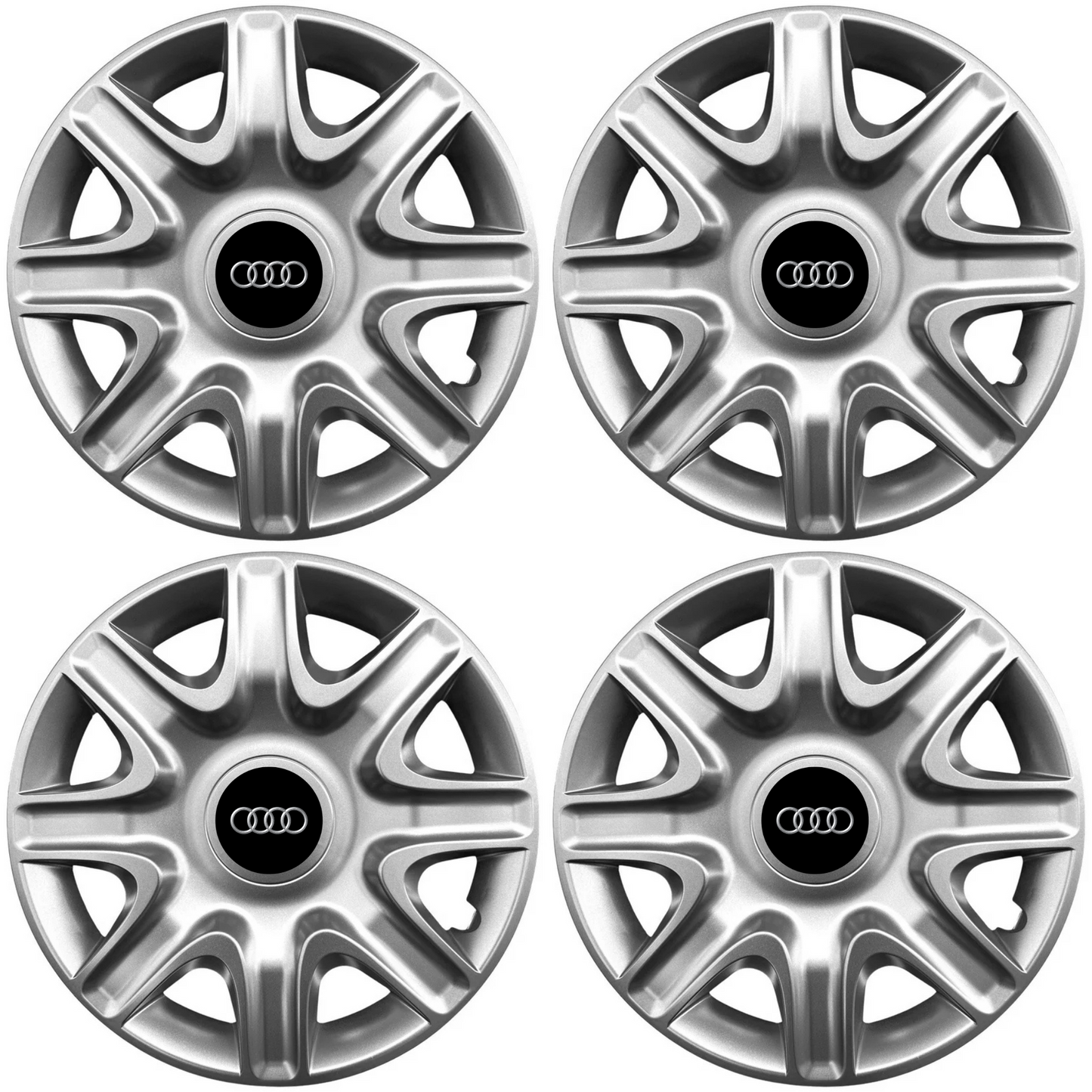 Set 4 Capace Roti 15 inchi (r15) Model 332, Compatibile Cu Audi