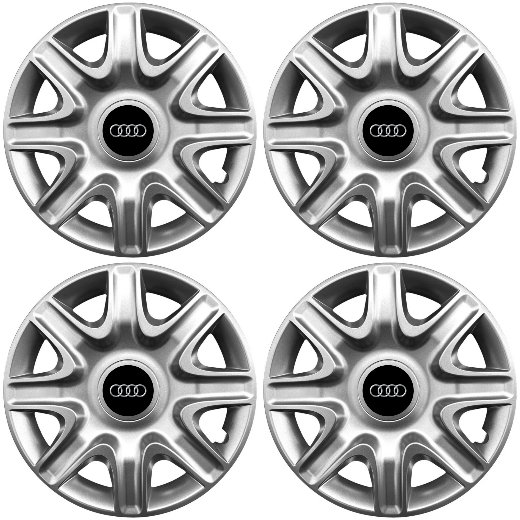 Set 4 Capace Roti 15 inchi (r15) Model 332, Compatibile Cu Audi
