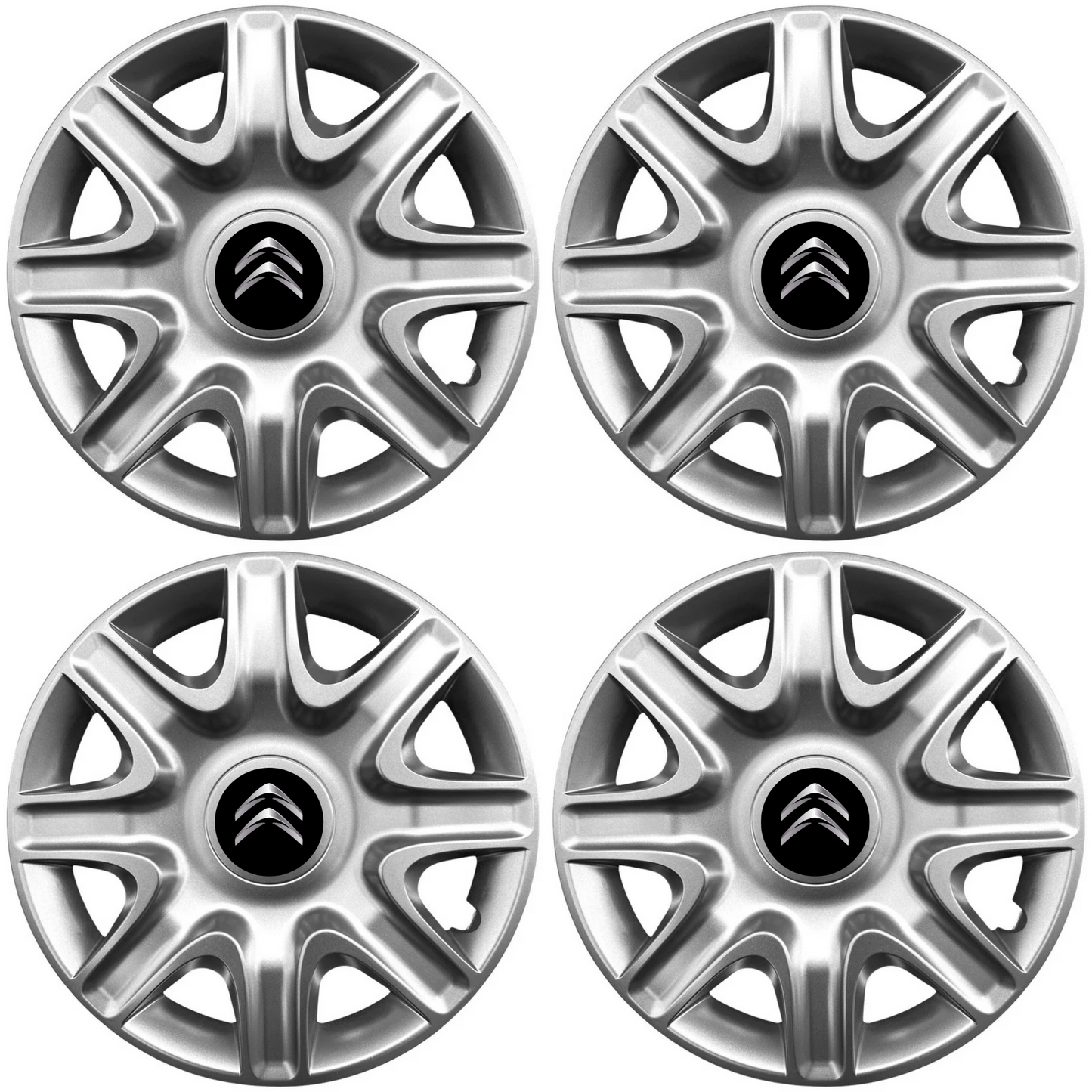 Set 4 Capace Roti 15 inchi (r15) Model 332, Compatibile Cu Citroen