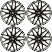 Set 4 Capace Roti 15 inchi (R15) Dakar Negru-Gri, Compatibile Cu Seat