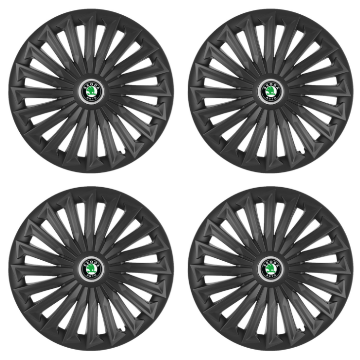 Set 4 capace roti Joy R16 Compatibil Cu Skoda