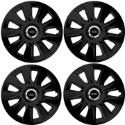 Set 4 Capace Roti 16 inchi (R16) Stratos Negru, Compatibile Cu Audi