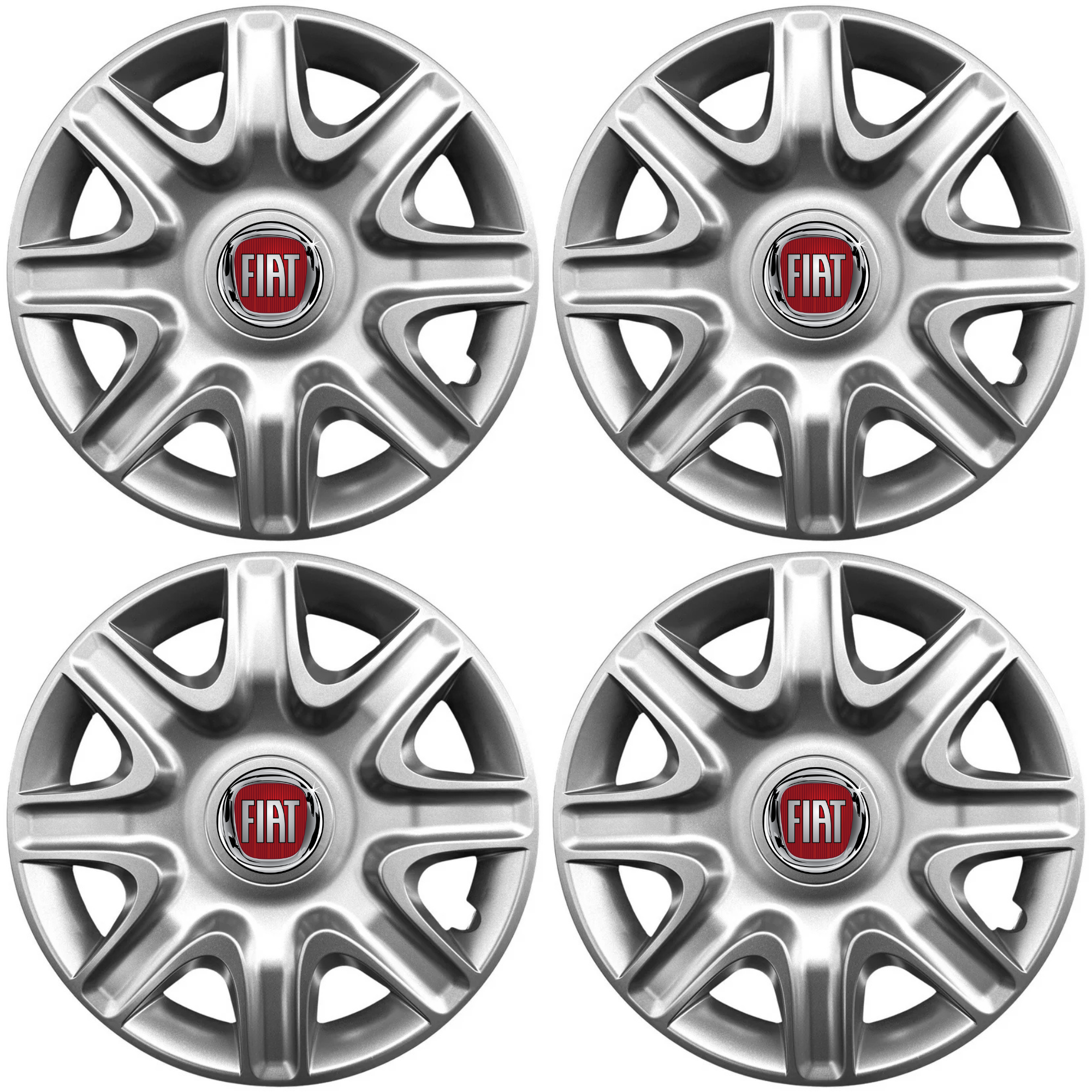 4 db-os 15 hüvelykes (r15) 332-es modell kerékborító készlet, Fiat kompatibilis