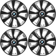 Set 4 Capace Roti 17 inchi (R16) Stratos Gri-Negru, Compatibile Cu BMW