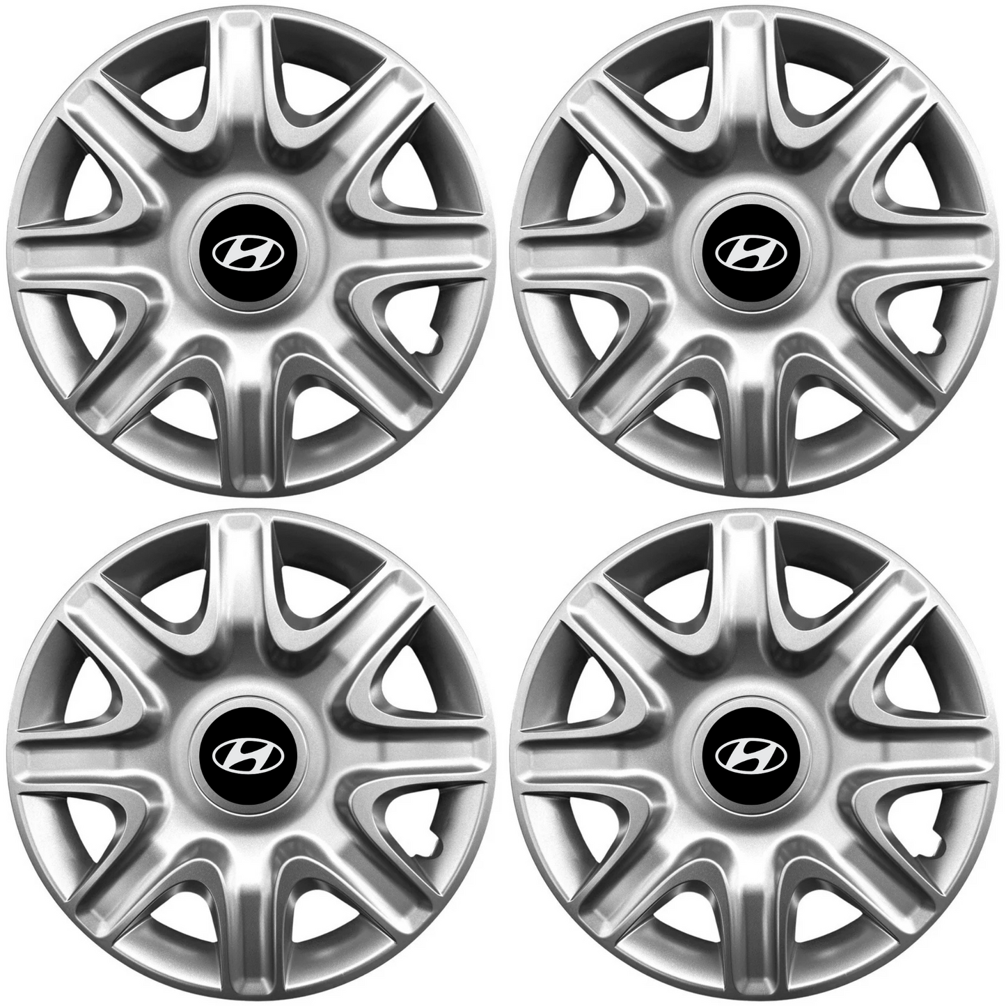Set 4 Capace Roti 15 inchi (r15) Model 332, Compatibile Cu Hyundai