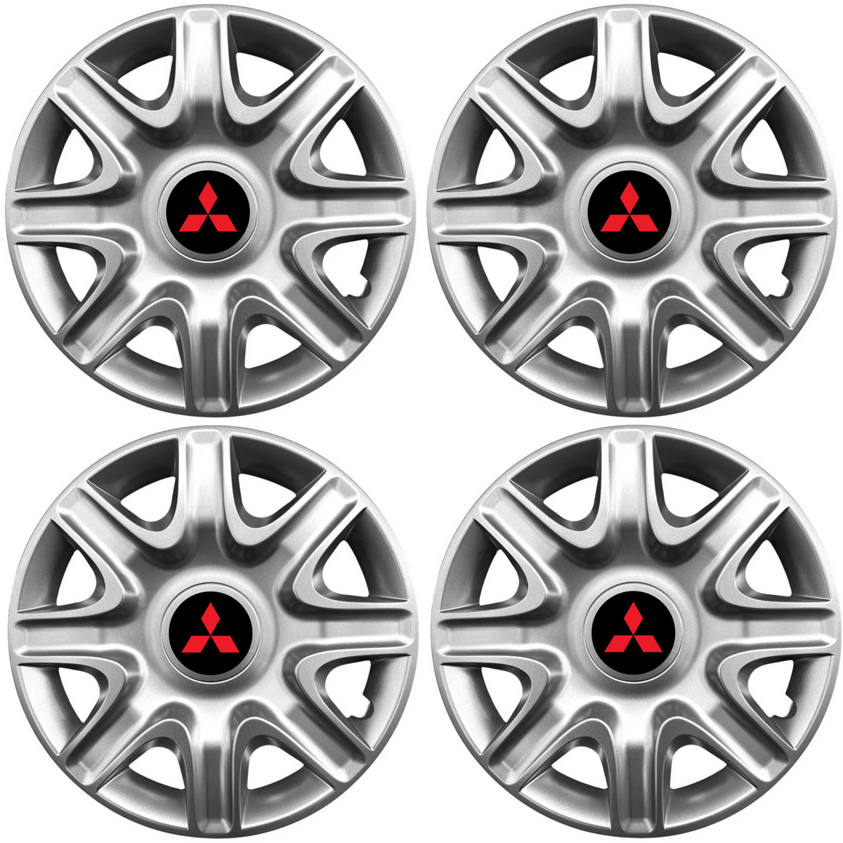 Set 4 Capace Roti 15 inchi (r15) Model 332, Compatibile Cu Mitshubisi
