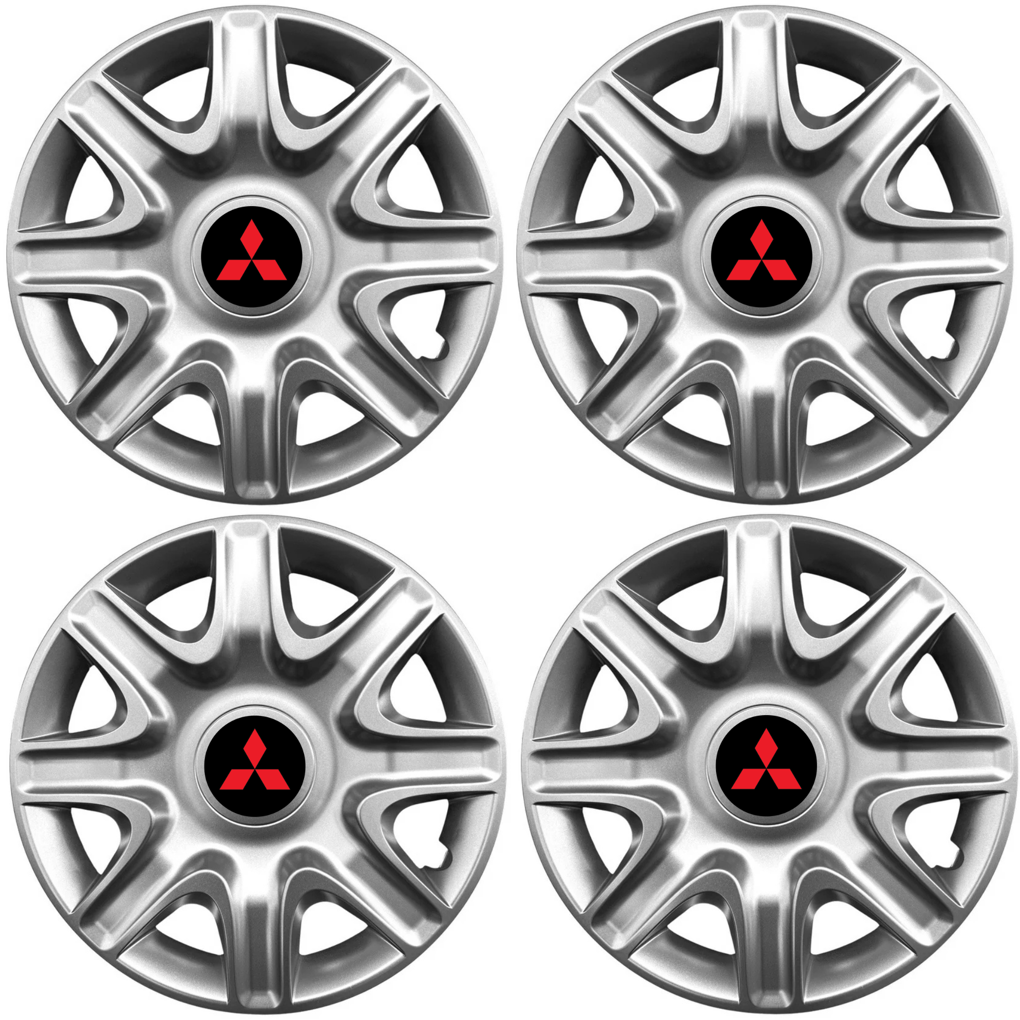 4 db-os 15 hüvelykes (r15) 332-es modell kerékborító készlet, Mitsubishi autókkal kompatibilis