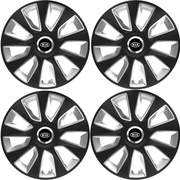 Set 4 Capace Roti 17 inchi (R16) Stratos Gri-Negru, Compatibile Cu Kia