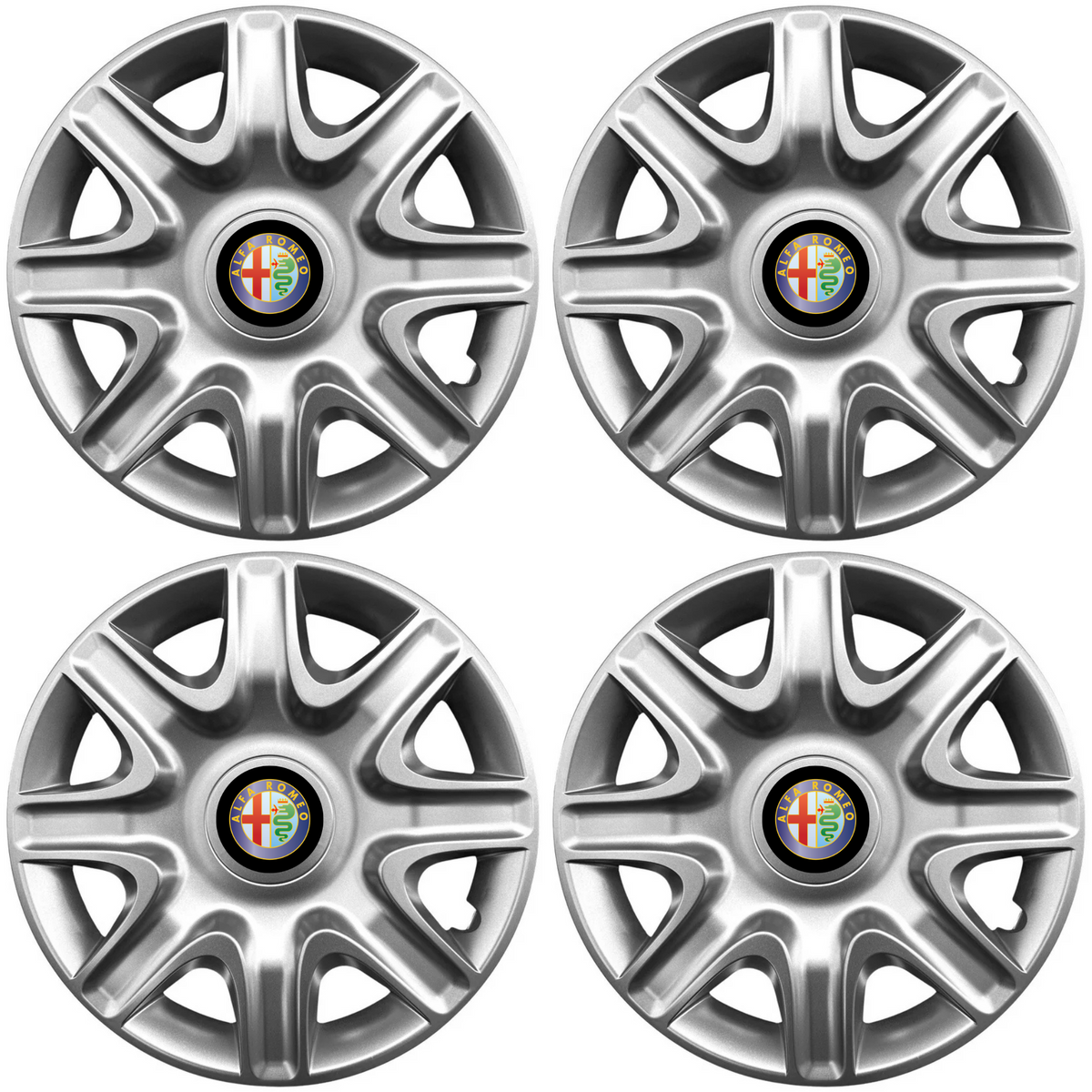 Set 4 Capace Roti 15 inchi (r15) Model 332, Compatibile Cu Alfa Romeo