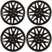 Set 4 Capace Roti 16 inchi (R16) Dakar Negru, Compatibile Cu Mercedes-Benz