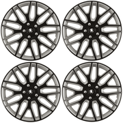 Set 4 Capace Roti 16 inchi (R16) Dakar Negru-Gri, Compatibile Cu Skoda Nou
