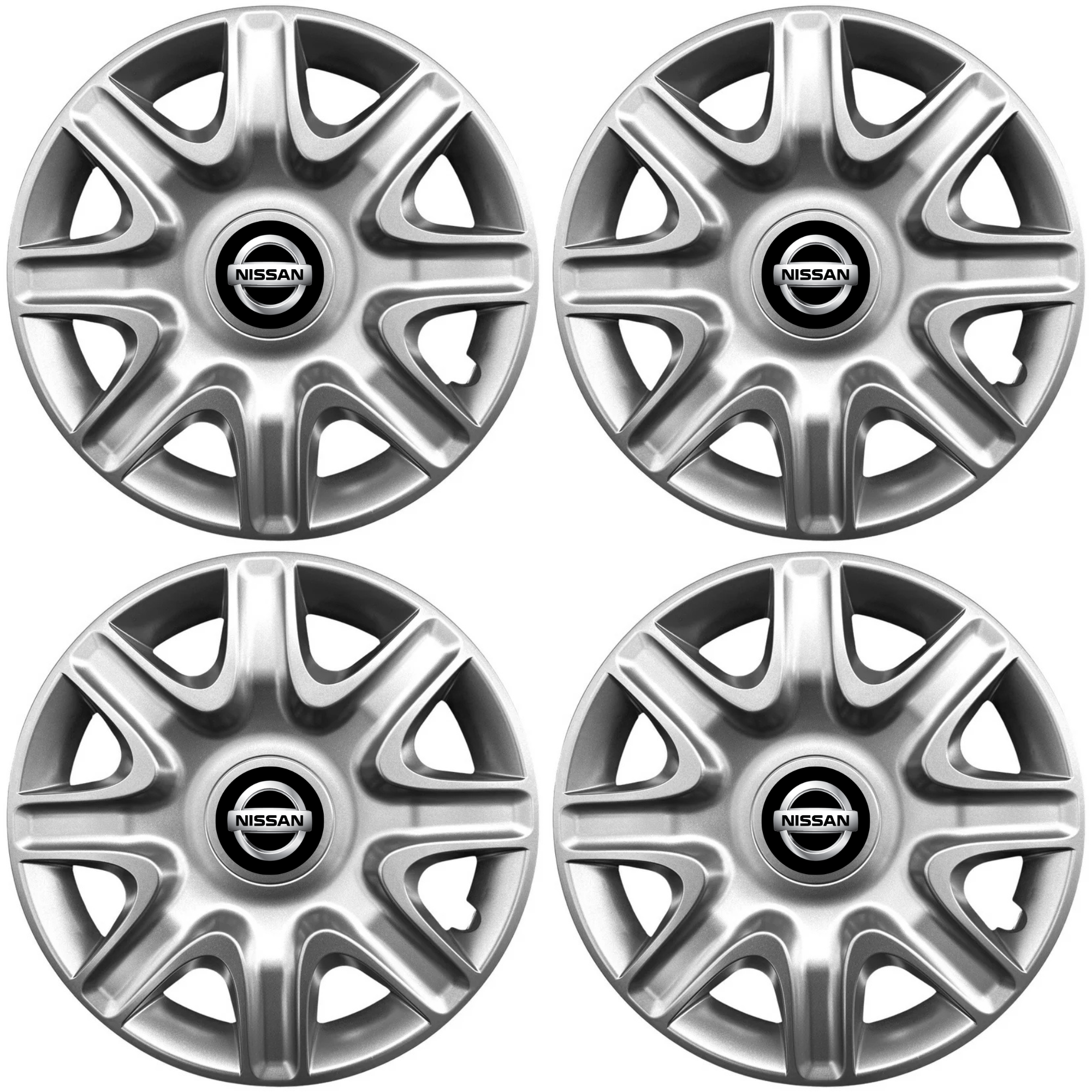 Set 4 Capace Roti 15 inchi (r15) Model 332, Compatibile Cu Nissan