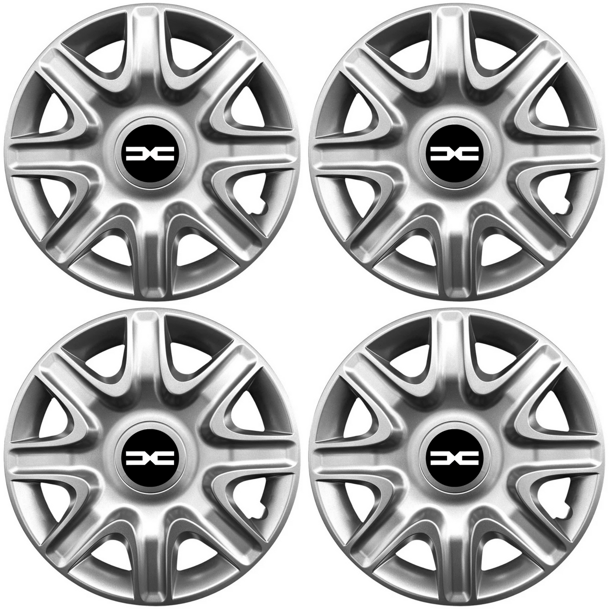 Set 4 Capace Roti 15 inchi (r15) Model 332, Compatibile Cu Dacia Nou