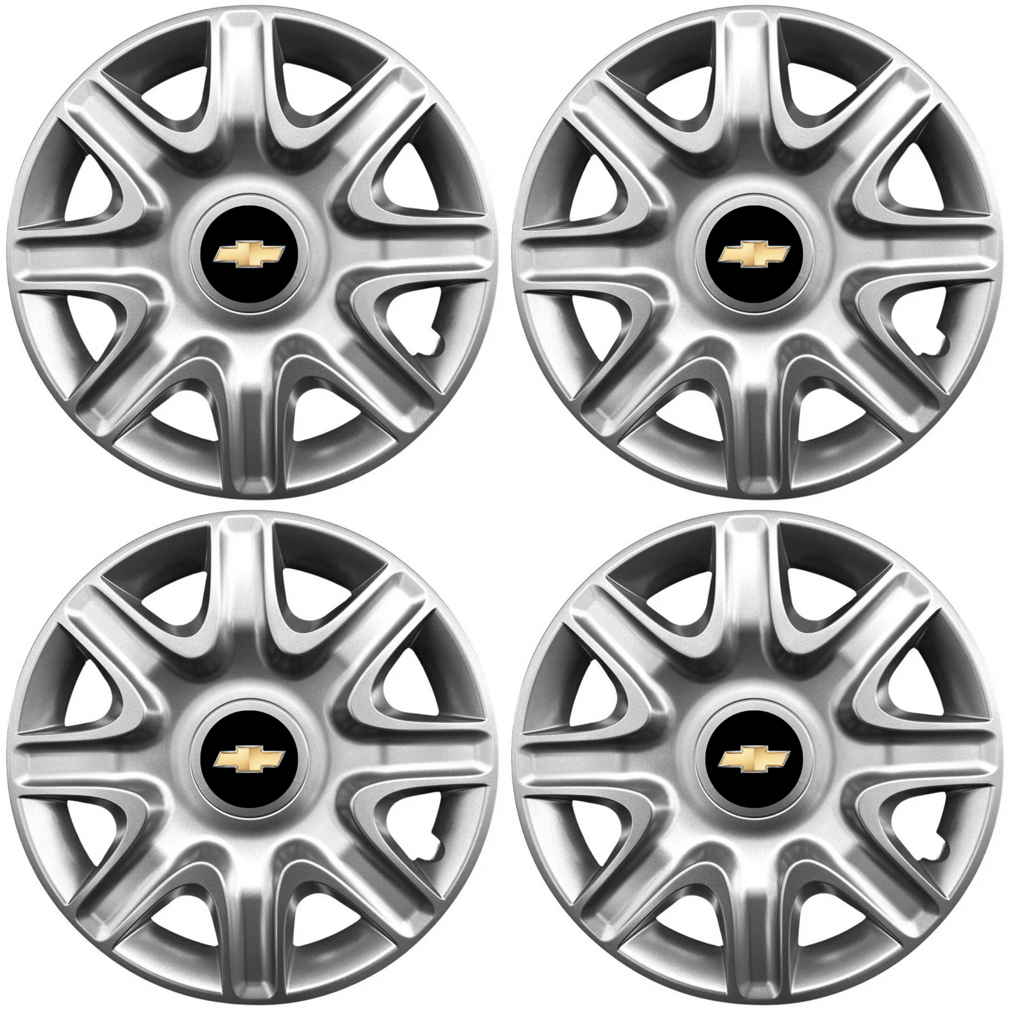 Set 4 Capace Roti 15 inchi (r15) Model 332, Compatibile Cu Chevrolet