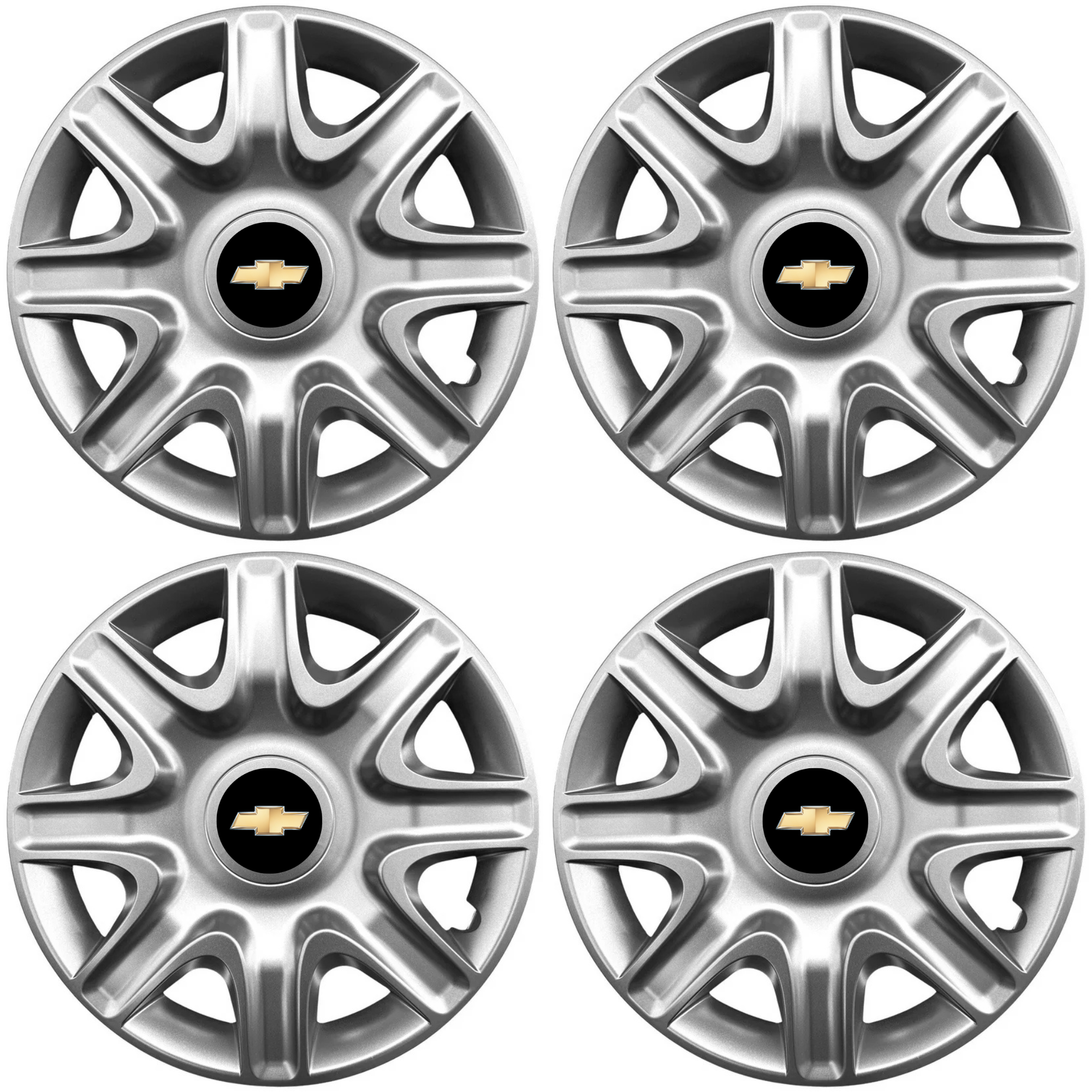 4 db-os 15 hüvelykes (r15) 332-es modell kerékborító készlet, Chevrolet-kompatibilis
