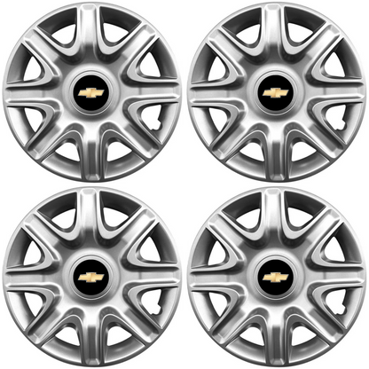 Set 4 Capace Roti 15 inchi (r15) Model 332, Compatibile Cu Chevrolet