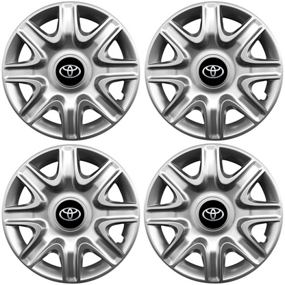 Set 4 Capace Roti 15 inchi (r15) Model 332, Compatibile Cu Toyota