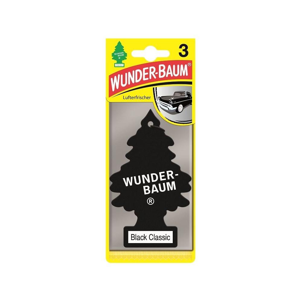SET 3 BUCATI ODORIZANTE AUTO BRADUT WUNDER-BAUM BLACK ICE