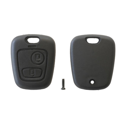 CARCASA CHEIE CONTACT PENTRU CITROEN BERLINGO / C1 / C2 / C3 / C5 / SAXO / XSARA PICASSO, 2 BUTOANE, FARA CHEIE