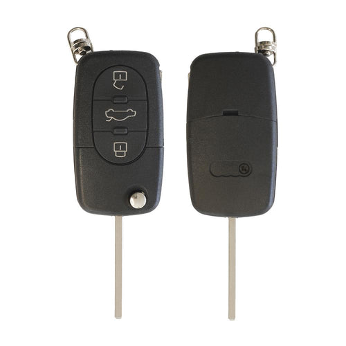 CARCASA CHEIE CONTACT PENTRU AUDI A3 / A6 / A8, 3 BUTOANE, CU CHEIE