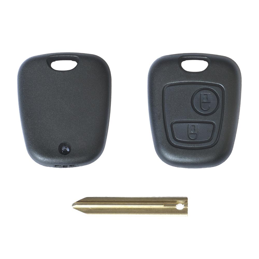 CARCASA CHEIE CONTACT PENTRU CITROEN BERLINGO / SAXO / XSARA PICASSO 2 BUTOANE, CU CHEIE
