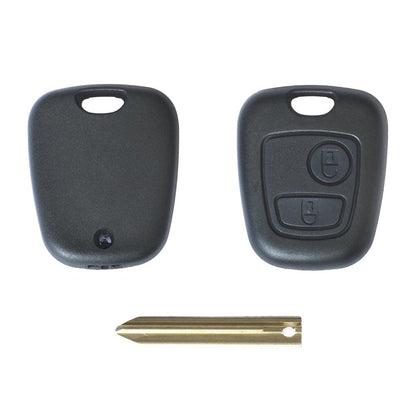 CARCASA CHEIE CONTACT PENTRU CITROEN BERLINGO / SAXO / XSARA PICASSO 2 BUTOANE, CU CHEIE