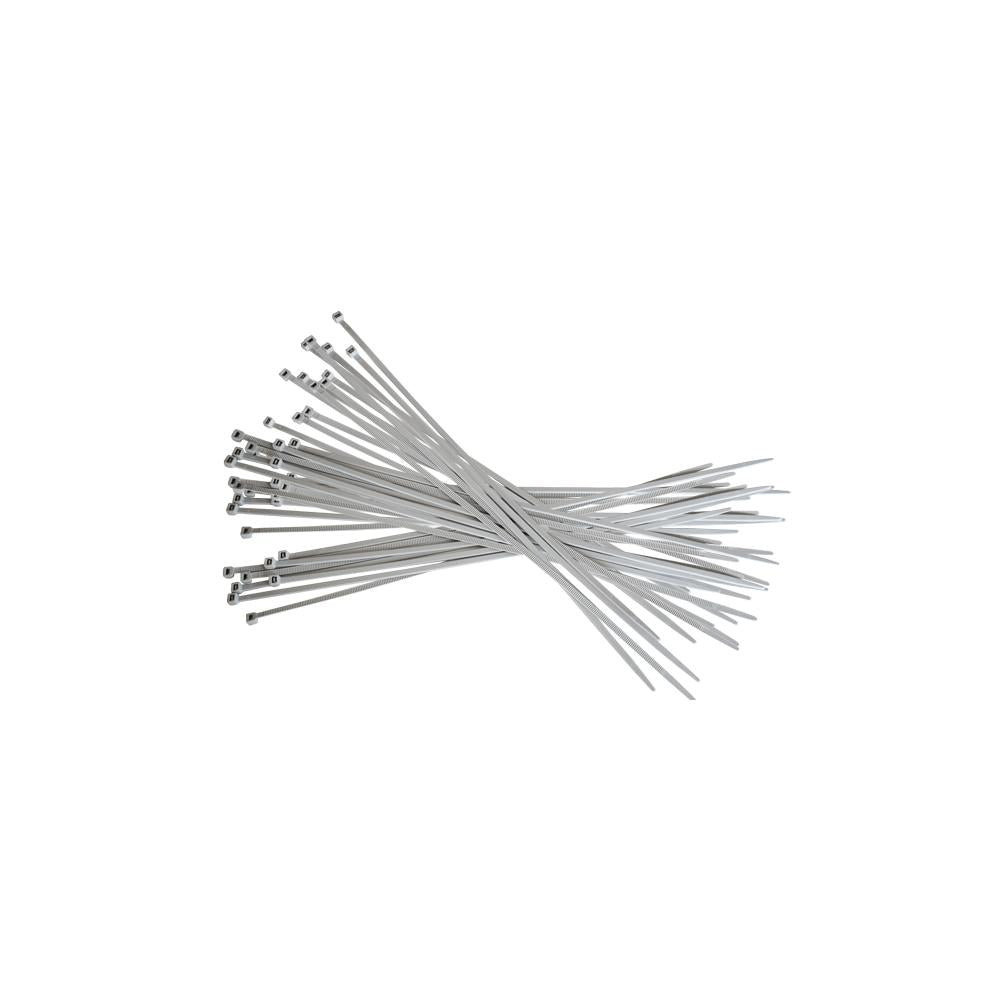 COLIERE NYLON GRI 4.8*360 MM SET 100 BUC