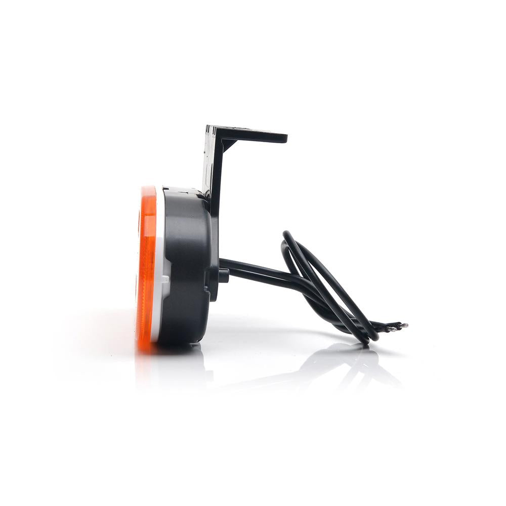 LAMPA GABARIT LED 1386 W197, 12V-24V, POZITIE PORTOCALIU WAS